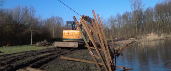 baggeren en beschoeien projecten
